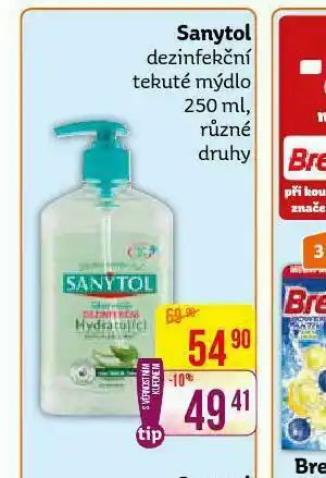 Teta Sanytol dezinfekční mýdlo nabídka