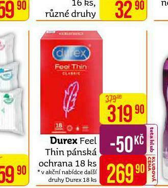 Teta Durex pánská ochrana nabídka
