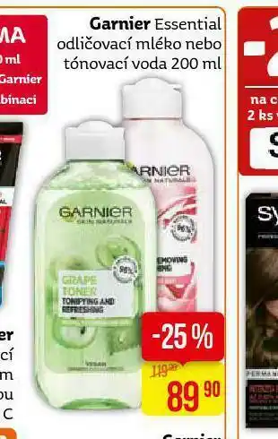 Teta Garmier essential tónovací voda nabídka