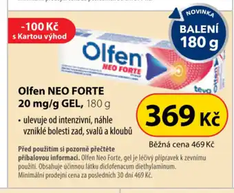 Dr. Max Olfen NEO FORTE 20 mg/g GEL, 180 g nabídka