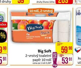 Teta Big soft toaletní papír nabídka
