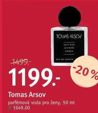 Rossmann Tomas arsov parfémová voda pro ženy, 50 ml nabídka