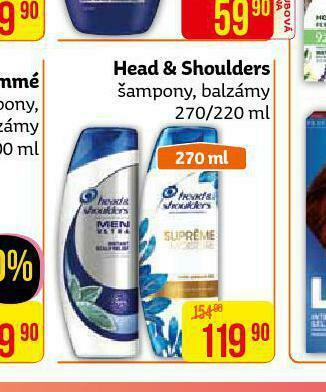 Teta Head&amp;shoulders šampon nabídka