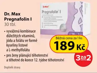 Dr. Max Dr. Max Pregnafolin I 30 tbl. nabídka