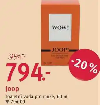 Rossmann Joop toaletní voda pro muže, 60 ml nabídka