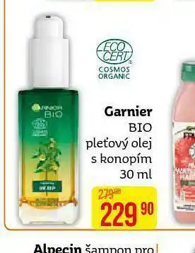 Teta Garnier bio pleťový olej s konopím nabídka