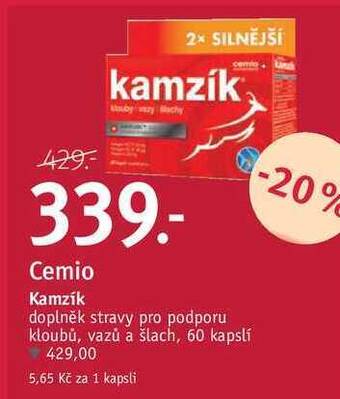 Rossmann Cemio kamzík doplněk stravy, 60 kapslí nabídka