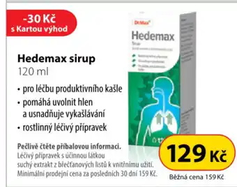 Dr. Max Hedemax sirup 120 ml nabídka
