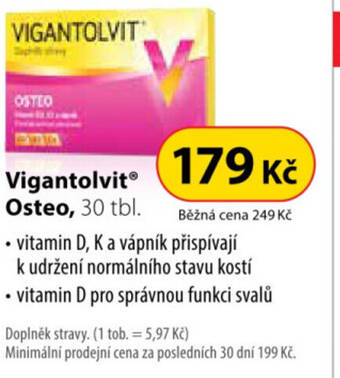 Dr. Max Vigantolvit Osteo, 30 tbl nabídka