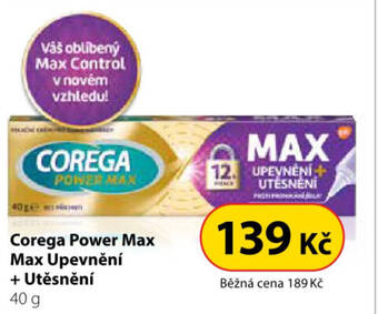Dr. Max Corega Power Max Max Upevnění + Utěsnění nabídka