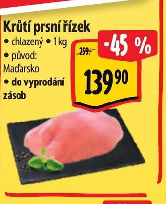 Albert Krůtí prsní řízek nabídka