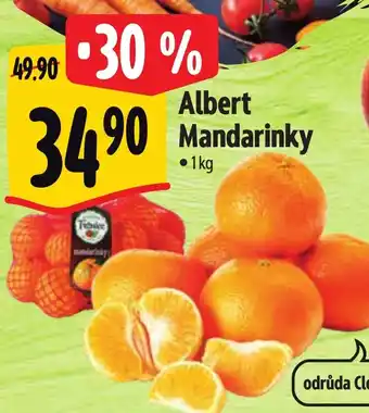Albert Albert Mandarinky nabídka