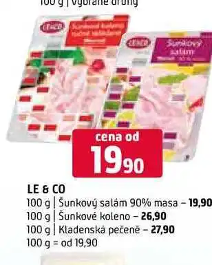Terno Le & co 100 g nabídka