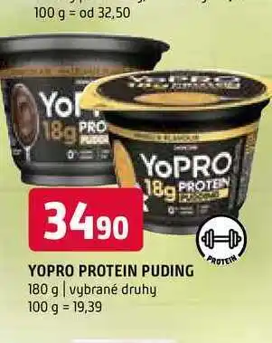 Terno Yopro protein puding 180 g nabídka