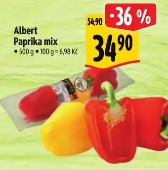 Albert Albert Paprika mix 500 g nabídka