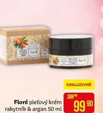 Teta Floré pleťový krém rakytník & argan 50 ml nabídka