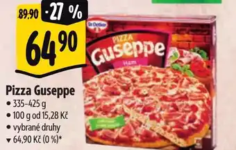 Albert Pizza Guseppe nabídka