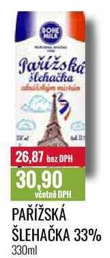Ratio Pařížská šlehačka 33% 330ml nabídka