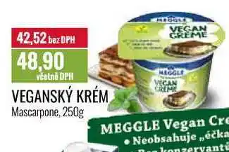 Ratio Veganský krém 250g nabídka