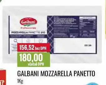 Ratio Galbani mozzarella panetto 1kg nabídka