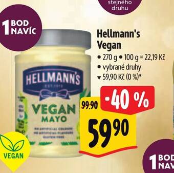 Albert Hellmann's Vegan nabídka