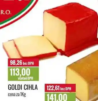 Ratio Goldi cihla cena za 1kg nabídka