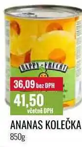 Ratio Ananas kolečka 850g nabídka