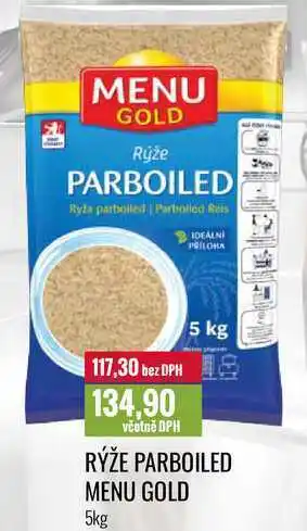 Ratio Rýže parboiled menu gold 5kg nabídka