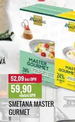 Ratio Smetana master gurmet 1l nabídka