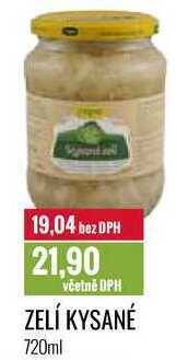 Ratio Zelí kysané 720ml nabídka
