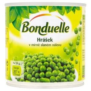 Ratio Bonduelle hrášek v mírně slaném nálevu 400g nabídka