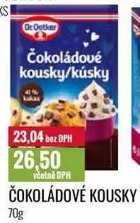 Ratio Čokoládové kousky 70g nabídka