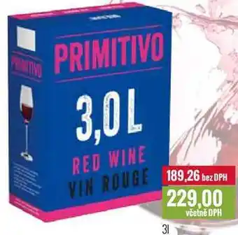 Ratio Primitivo 3l nabídka