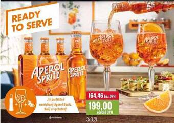 Ratio Aperol spritz 3x0,2l nabídka