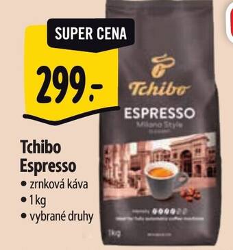 Albert Tchibo Espresso nabídka