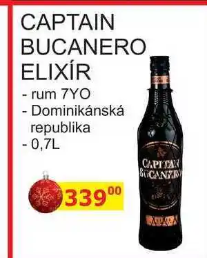 BENE Nápoje Captain bucanero elixír, 0,7 l nabídka