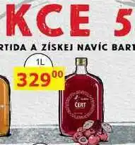 BENE Nápoje Bardita čert, 1 l nabídka