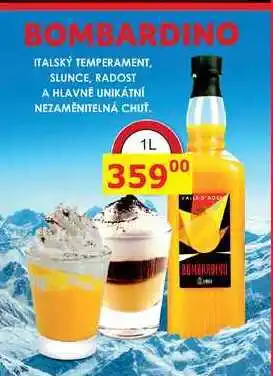 BENE Nápoje Bombardino, 1 l nabídka