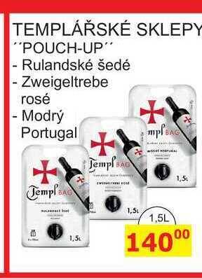 BENE Nápoje Templářské sklepy pouch-up rulandské šedé, 1,5 l nabídka