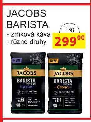 BENE Nápoje Jacobs barista, 1 kg nabídka
