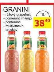 BENE Nápoje Granini růžový grapefruit, 1 l nabídka
