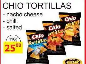 BENE Nápoje Chio tortillas, 110 g nabídka