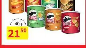 BENE Nápoje Pringles, 40 g nabídka