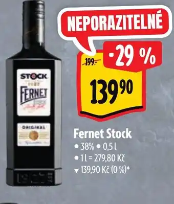 Albert Fernet Stock 38% nabídka