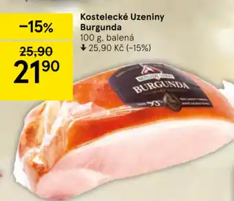 Tesco Kostelecké Uzeniny Burgunda 100 g nabídka