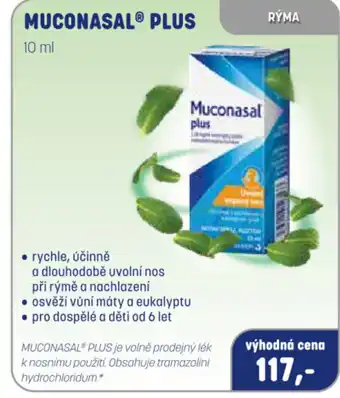 PharmaPoint MUCONASAL PLUS 10 ml nabídka