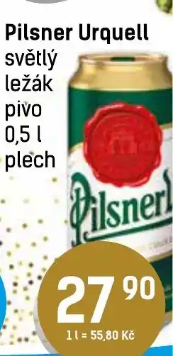 Konzum Pilsner Urquell nabídka