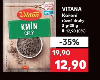 Kaufland VITANA Koření nabídka