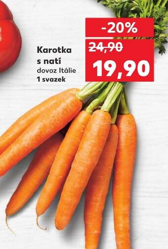 Kaufland Karotka s nati nabídka