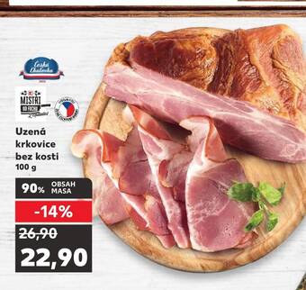 Kaufland Uzená krkovice bez kosti nabídka